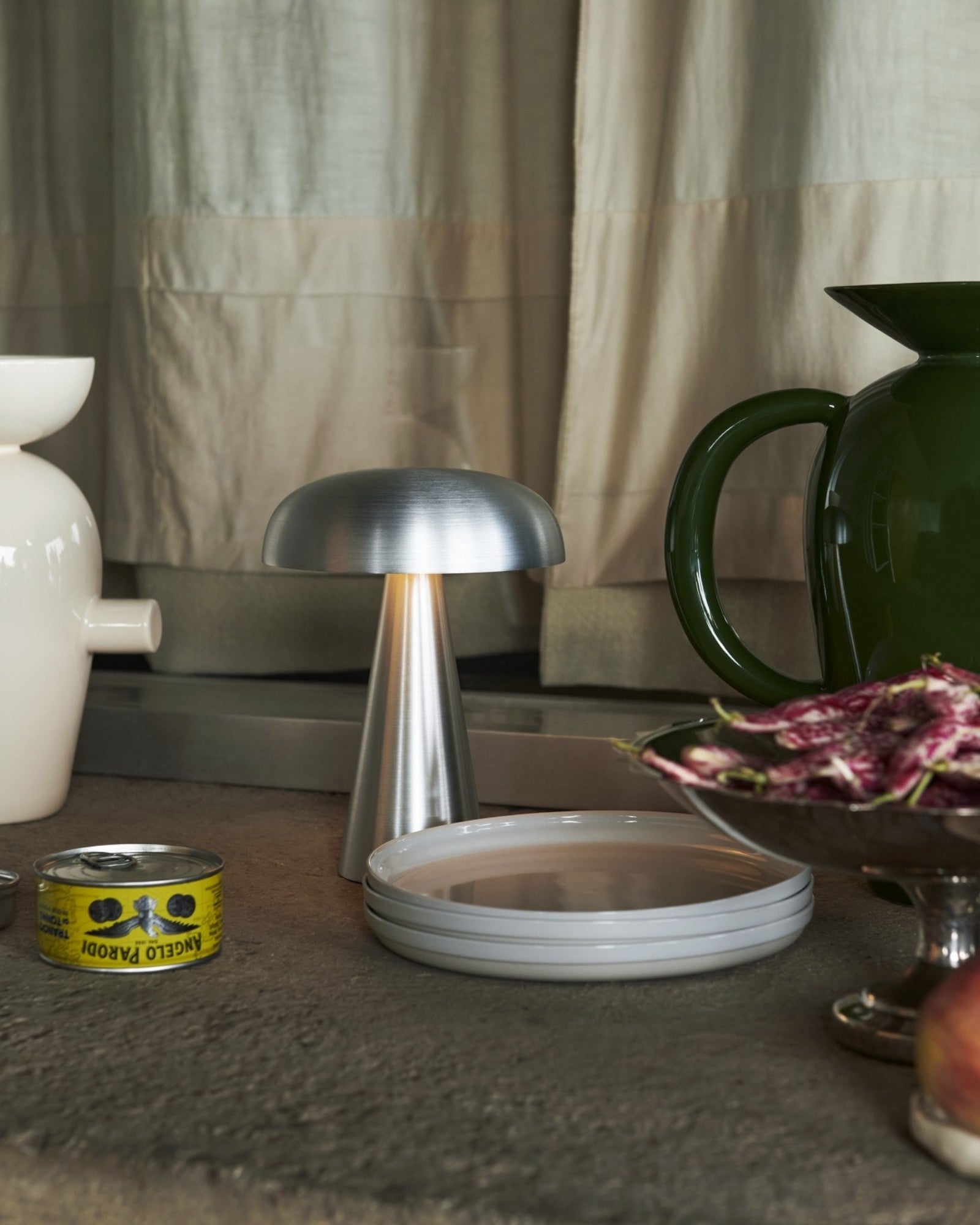 VelaGlow | USB-C Rechargeable Table Lamp With 1800mAh Battery, 3 Light Modes