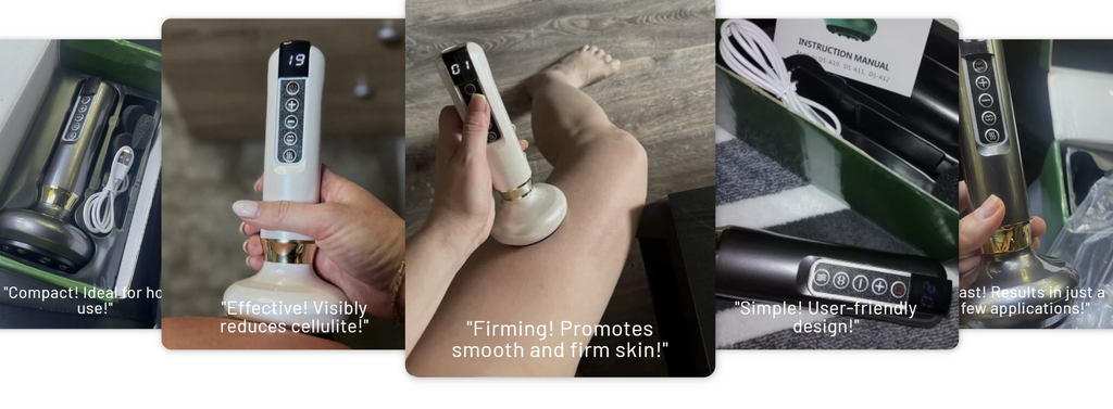 NovaSilk Vacuum Massager for Visible Cellulite Reduction