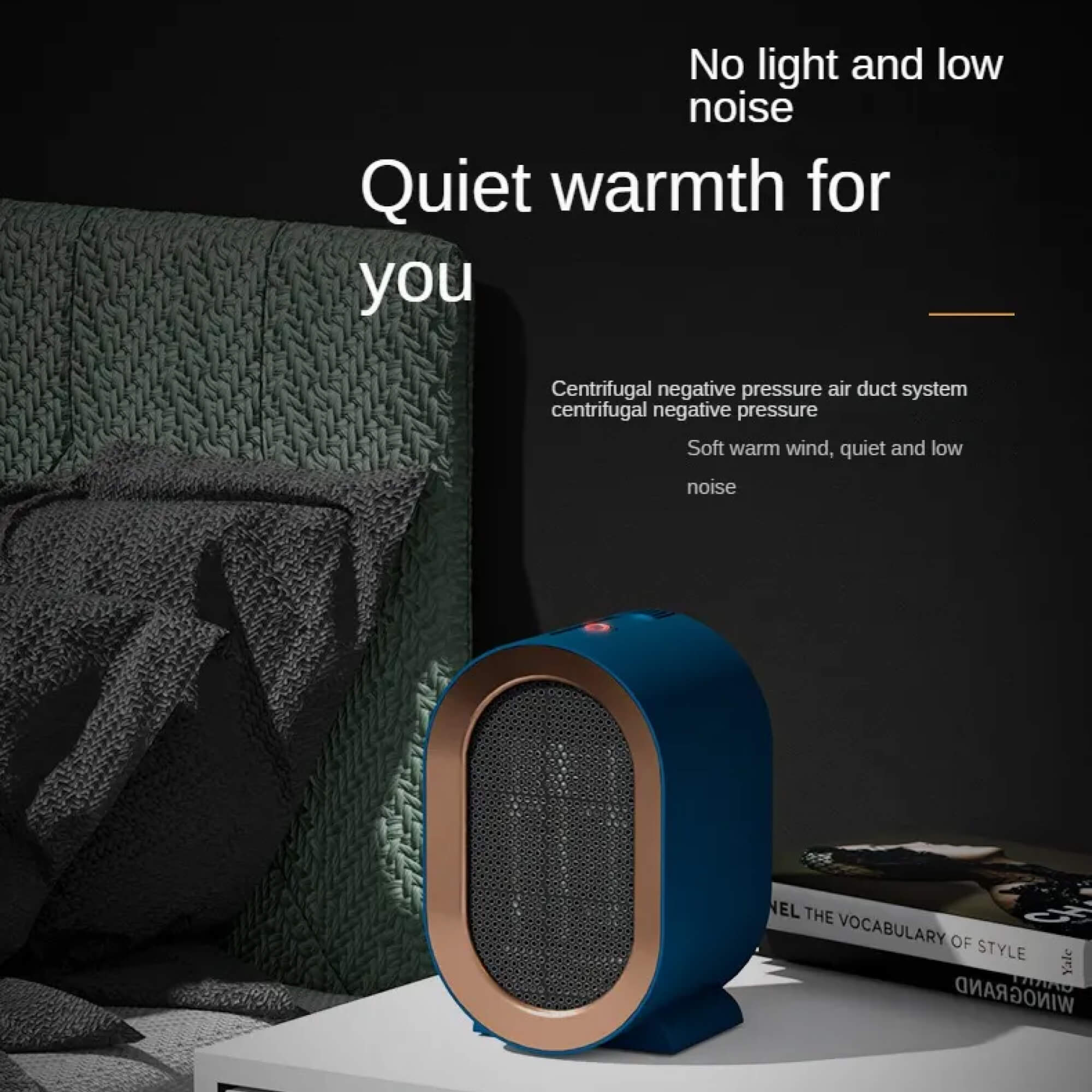 CosmoWarm kompaktowy elektryczny grzejnik energooszczędny przenośny