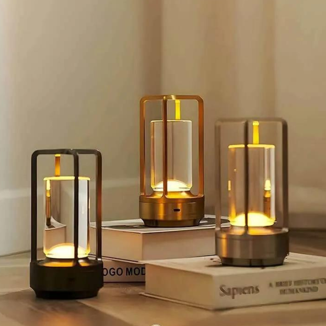 Aurelle | Lanterna di Cristallo Luminoso