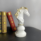 Aurelin Skak Statue Håndlavet Dekorationsfigur