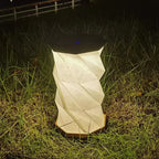Elara oppladbar LED krystall bordlampe | Elegant aksentlys for stue og soverom