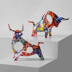 Lyren Resin Sculpture in Two Sizes 24x23cm and 29x18.5cm