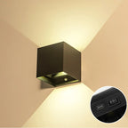 LumaCube Motion Sensor Wall Lights USB Rechargeable