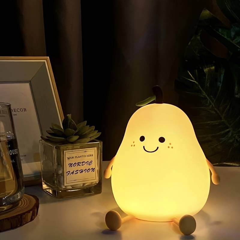 Fruktformet nattlampe