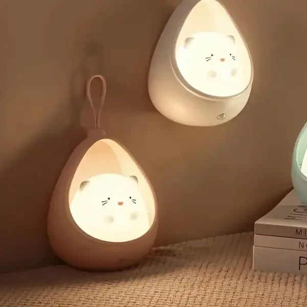 PurrGlow Kitty Night Light