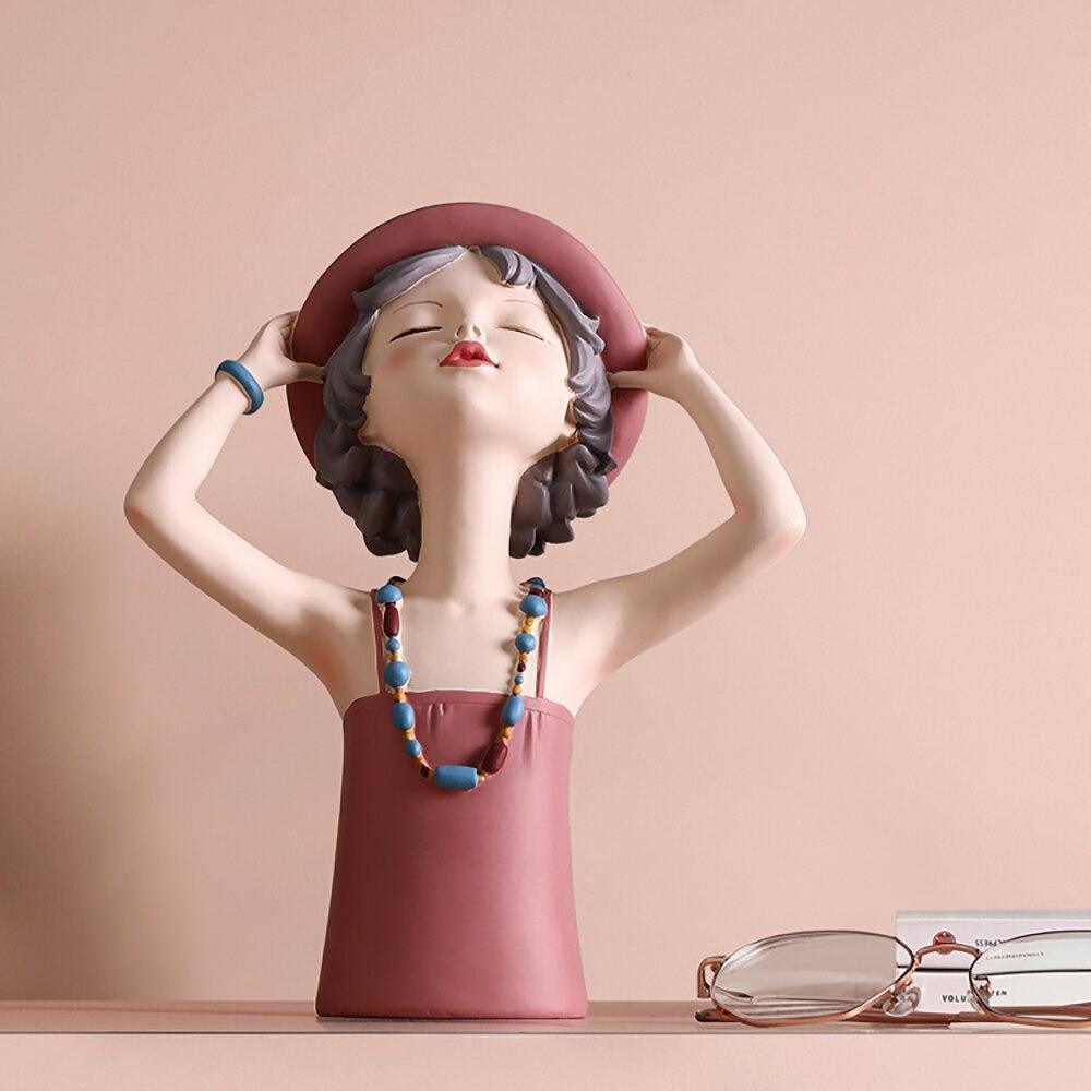 NovaLuxe Jewelry and Key Sculpture for Display and Storage