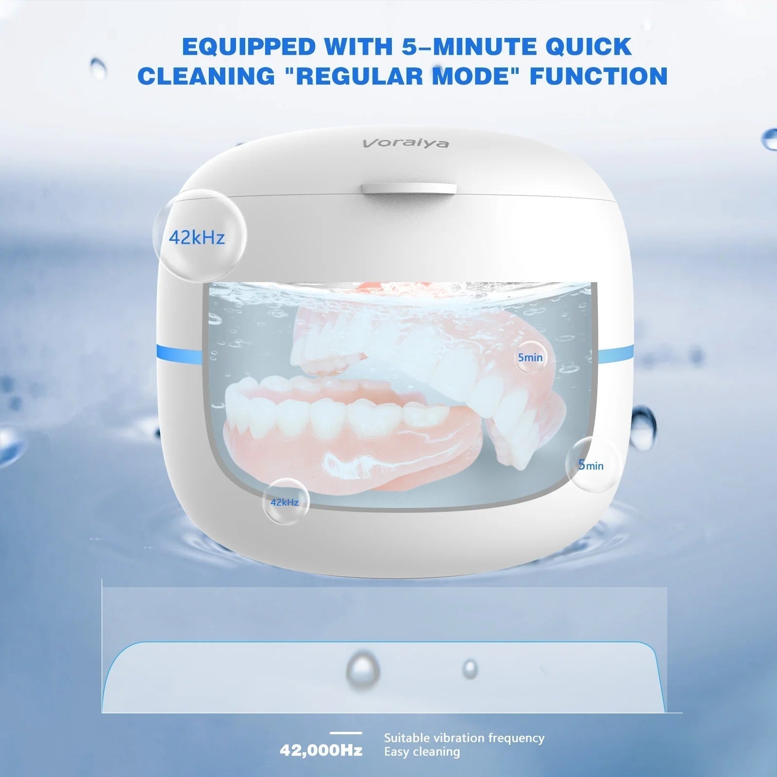 AstraClean Pulitore Dentale Ultrasonico Avanzato Premium