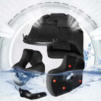 NovaGuard Dual Visor Flip-Up Helmet DOT and ECE Certified