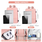 Voyanta smart expanderbar reseryggsäck för kvinnor och män