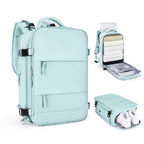 Voyanta smart expanderbar reseryggsäck för kvinnor och män