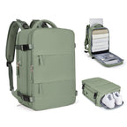 Voyanta smart expanderbar reseryggsäck för kvinnor och män