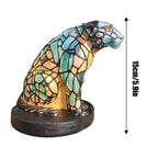 LumiFauna Stained Glass Animal Lamps — 7 Styles: Bear, Panda, Elk, Pig, Giraffe, Rabbit, Raccoon