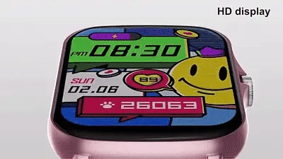 Relógio de pulso VastraPulse com chamadas Bluetooth e ecrã tátil