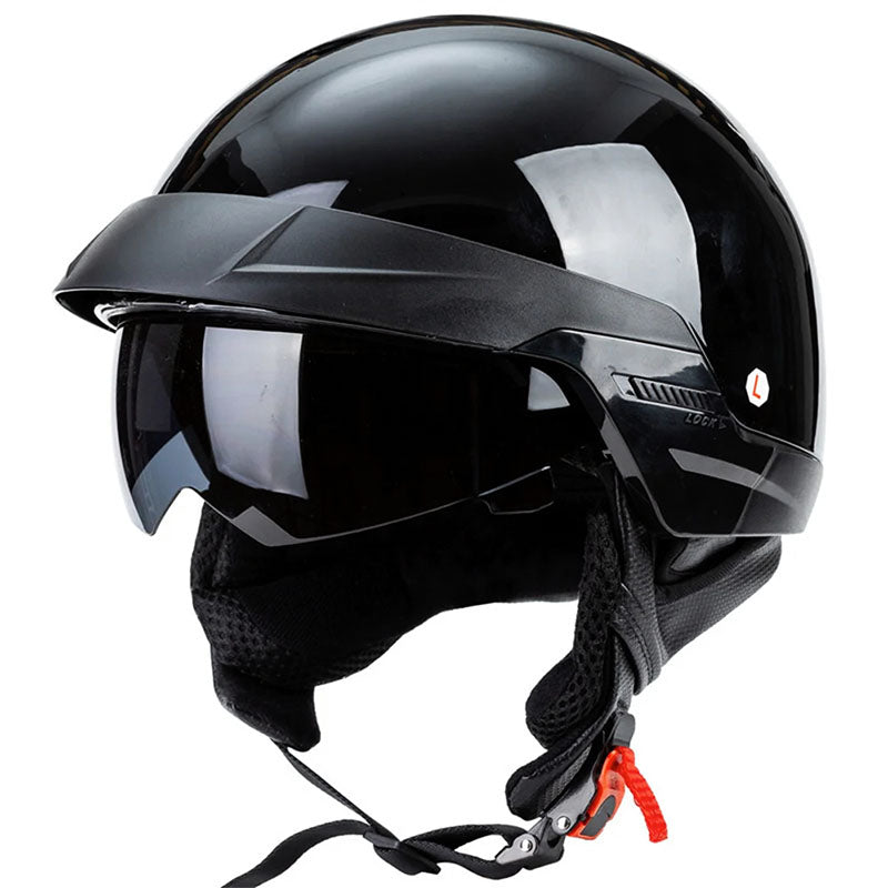 NovaRider Open Cruiser Helmet DOT-Approved Safety Gear