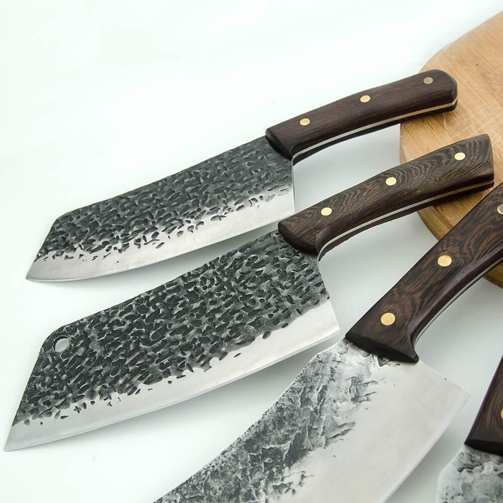 Ravara Hand-Forged Cleaver Knife 168-Hour Craftsmanship