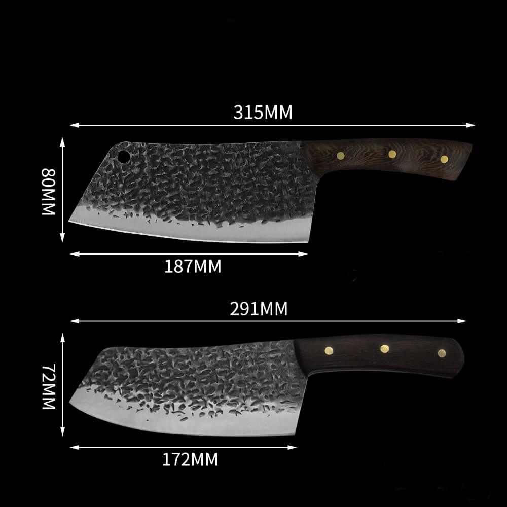 Ravara Hand-Forged Cleaver Knife 168-Hour Craftsmanship