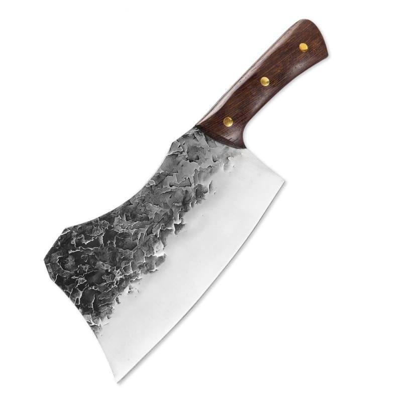 ForgePeak håndsmidd ultraskarp slaktekniv Santoku