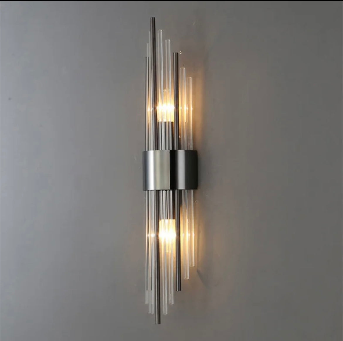 Aurelian Ray Modern Wall Lamp LED Crystal Fixture