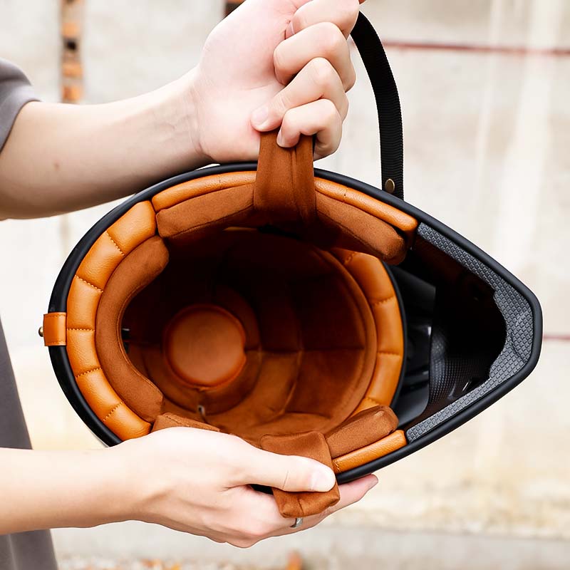 NovaGuard Carbon Fiber Full-Face Motorcycle Helmet DOT ECE