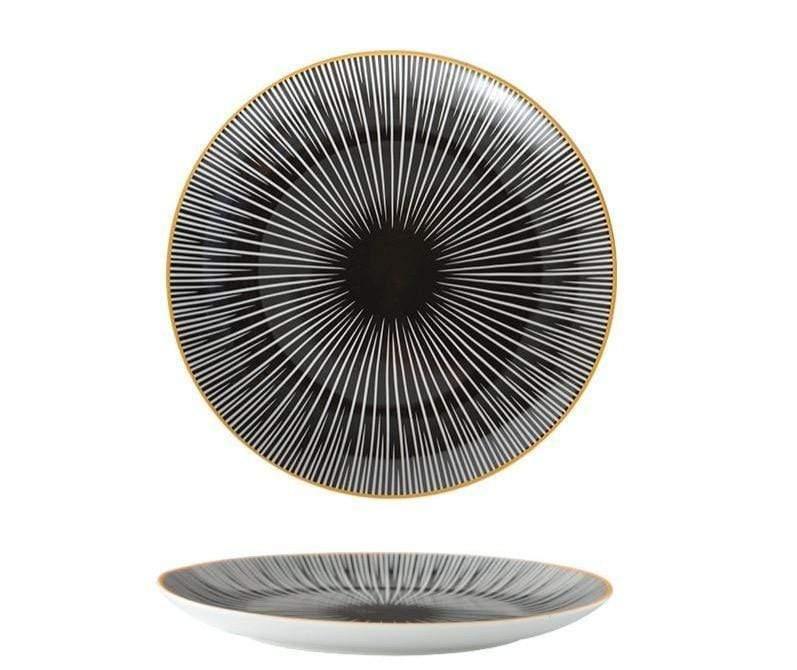 Lyria patroon dinerbord collectie in 6/8/10 inch serviesgoed