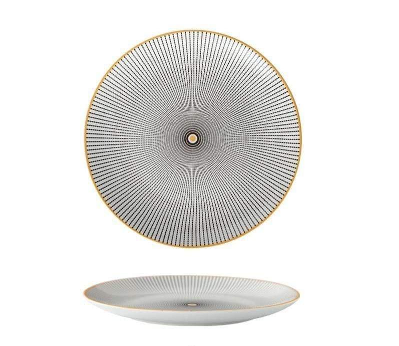 Lyria patroon dinerbord collectie in 6/8/10 inch serviesgoed