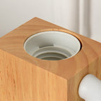 Menneskelig form tre nattbordlampe