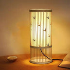 Bambusowa lampka nocna w stylu japońskiego zen