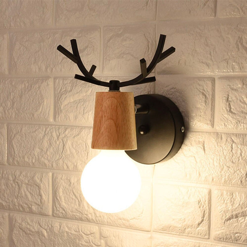 Stag Antler Bedside Wall Light