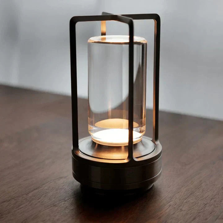 Aurelle | Lanterna di Cristallo Luminoso