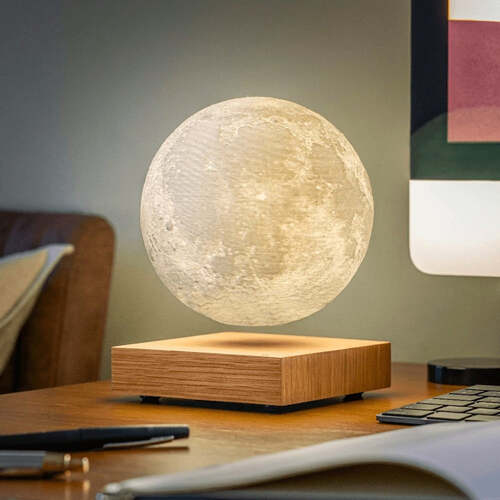 SeleneFloat | Elegant Magnetic Floating Moon Lamp for Modern Interiors