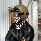 RadialRidge Retro 3/4 Helmet DOT ECE Certified Vintage