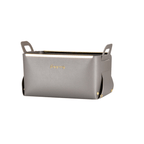 Virela nep leren opbergmand | Opvouwbaar & stevig