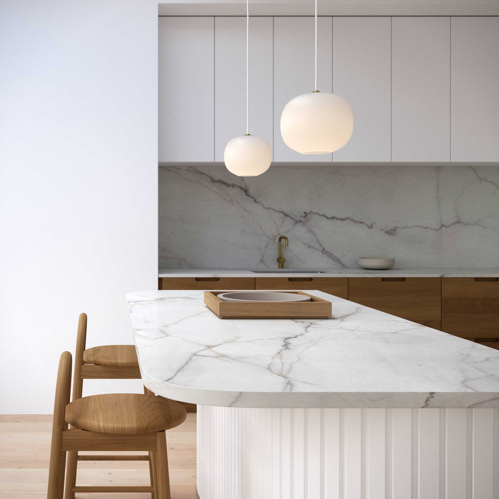 Talera Opal Pendant Light