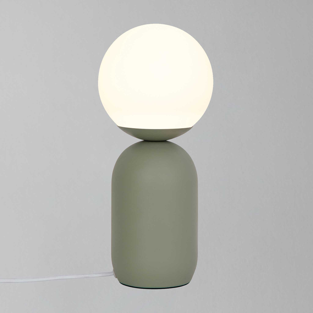 Alvara | Frostet glass globebordlampe