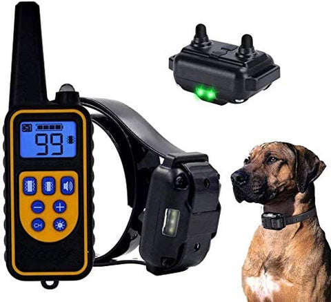 קולר אימון כלבים KairoPulse Pro טווח 800 מטר נטען מחדש