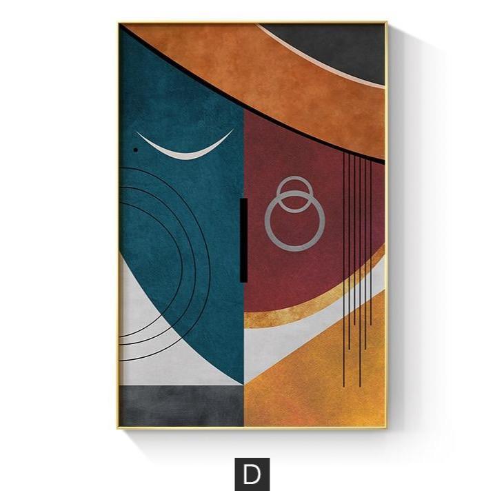 Liora canvas kunst voor wanddecoratie elegante huisaccenten