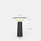 LumaCharge Rechargeable LED Desk Reading Lamp, Touch Switch, 3 Dimmable Modes