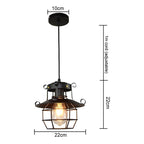 Harrowe Vintage Industrial Loft Ceiling Light