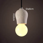 Merrow | Small Elegant Loft-Style Pendant Light