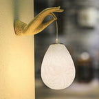 Lianora moderne kinesisk lotus vegglampe