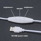 Luma hul skrivebordslampe