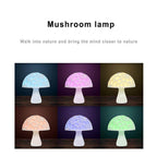 Kivara | 3D-printet elegant sopp bordlampe