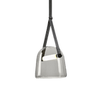 Elix Leather Industrial Cord Pendant Light Ceiling Fixture