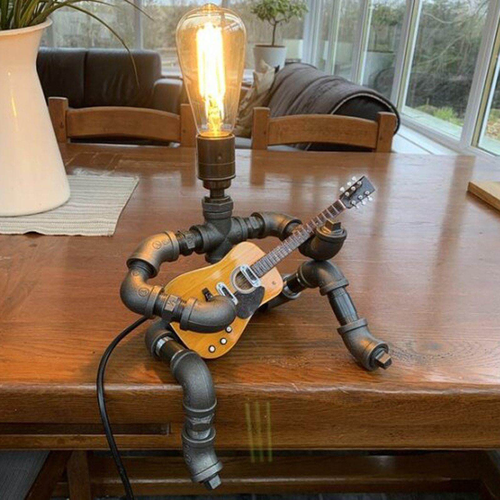 Strumly | Retro Guitar Table Lamp With Ambient Glow
