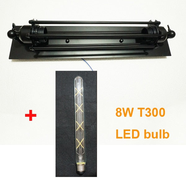 Rowen Vintage Industrial LED Wall Sconce