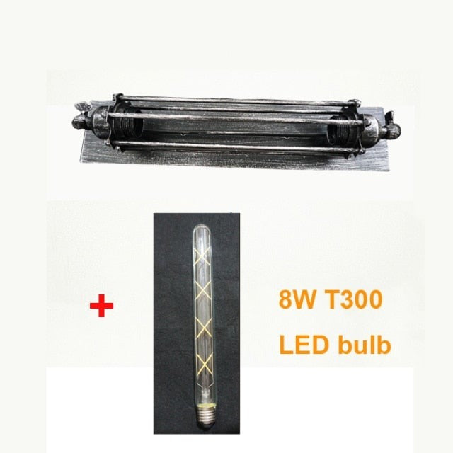 Rowen Vintage Industrial LED Wall Sconce