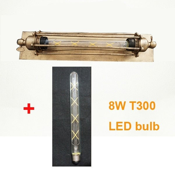 Rowen Vintage Industrial LED Wall Sconce