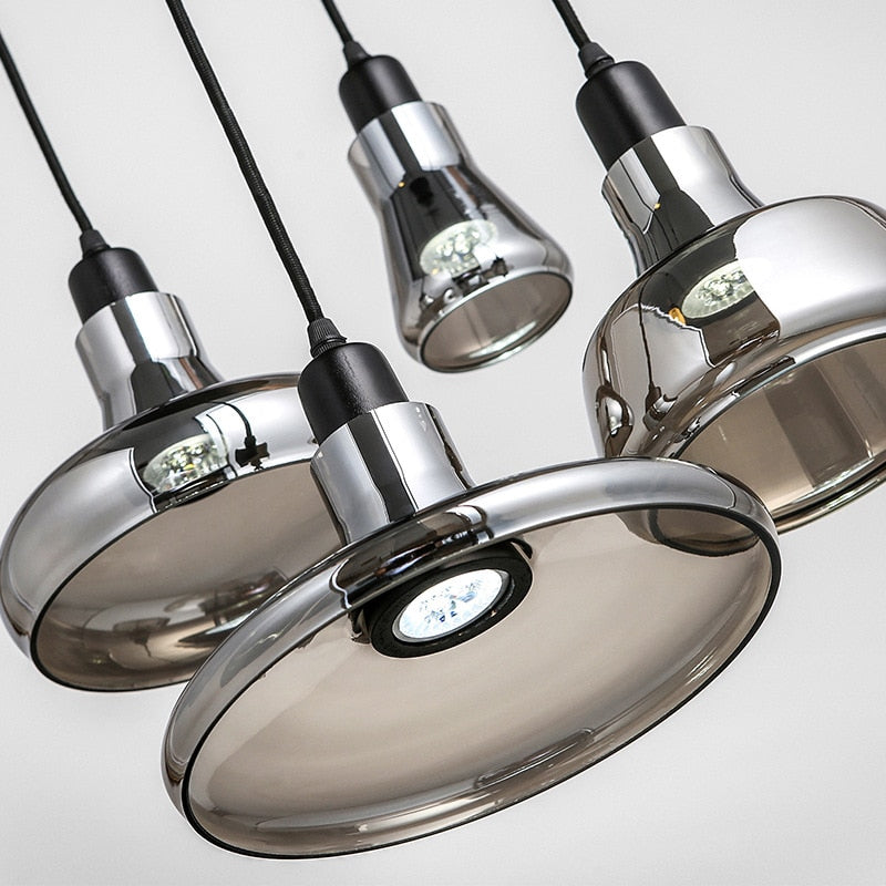 Owalna lampa wisząca w stylu nordyckim