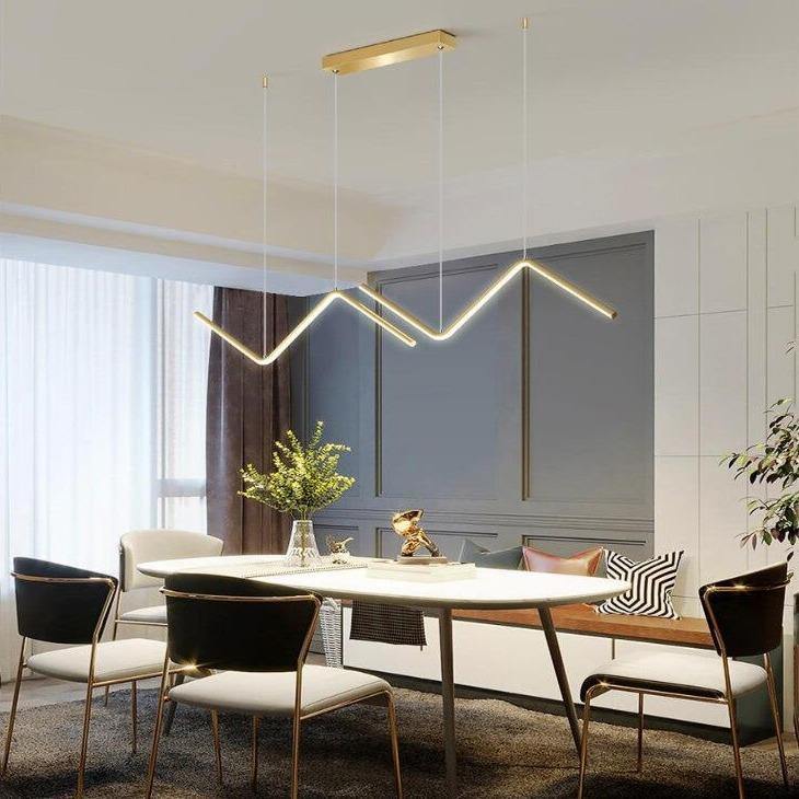AstraTri Geometrische LED-Hängelampen für Küche und Esszimmer